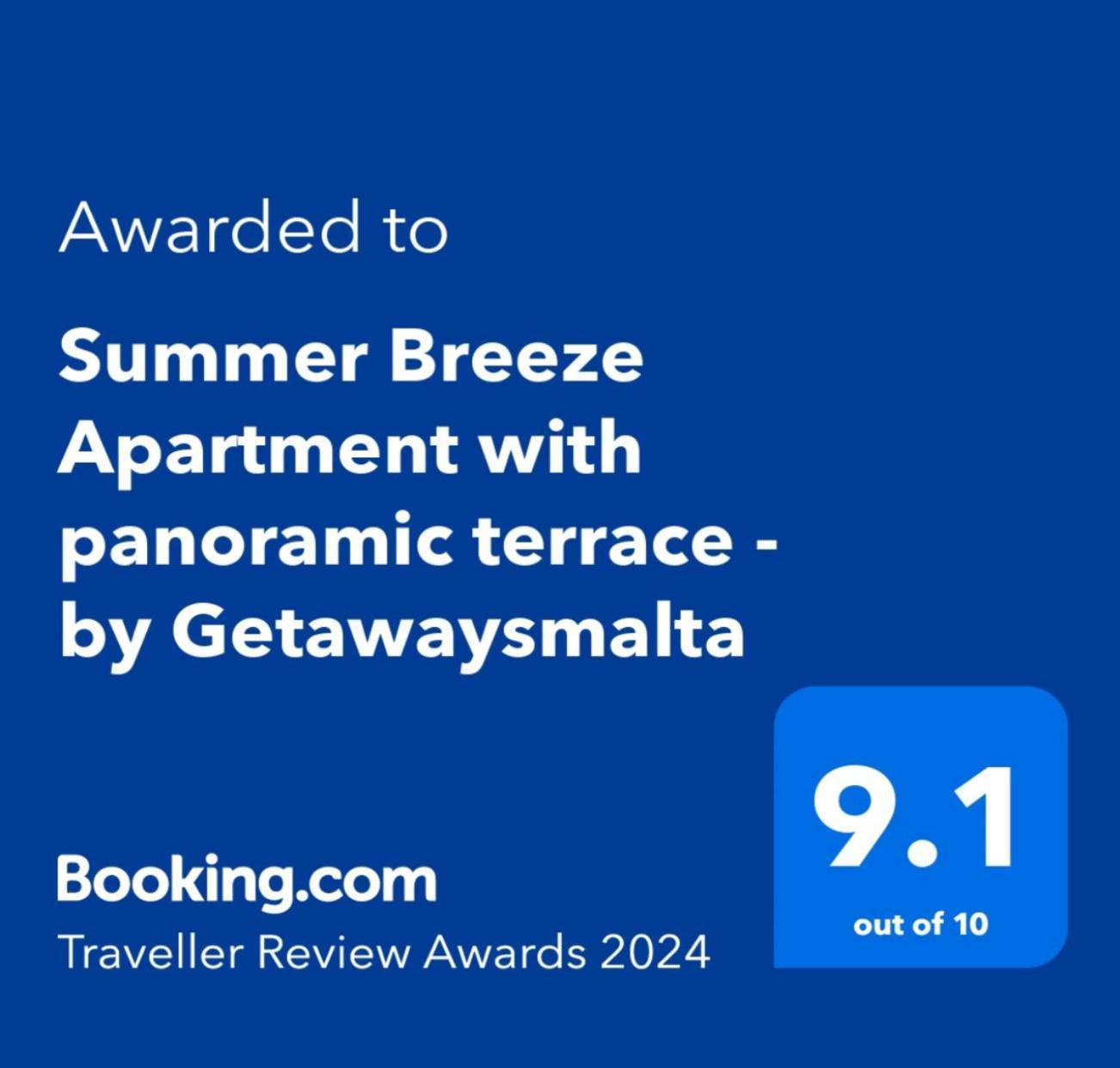 Summer Breeze Apartment With Panoramic Terrace - By Getawaysmalta Mellieħa Esterno foto
